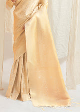 Givry Golden Zari Woven Kanjivaram silk saree