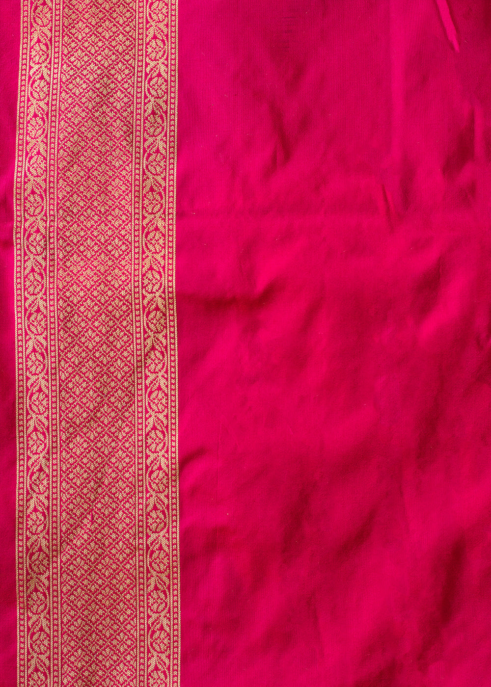 Buy MySilkLove Radical Red  Hand Woven Katan Pure Silk Saree Online