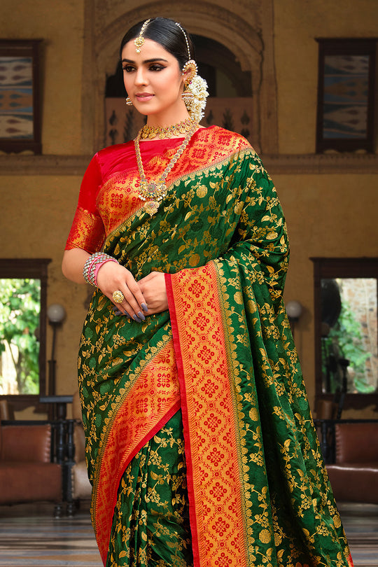 Kanchipuram Kanjivaram Saree with Designer Blouse || @1499 – rooprekha