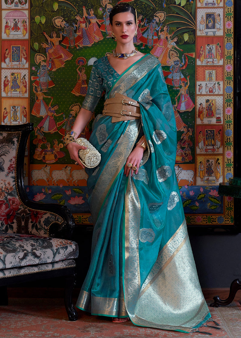 Silk Sarees Under 1000 Online Shopping - Lichi Silk Saree - SareesWala.com