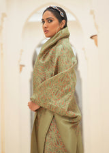 Misty Green Digital Print Saree