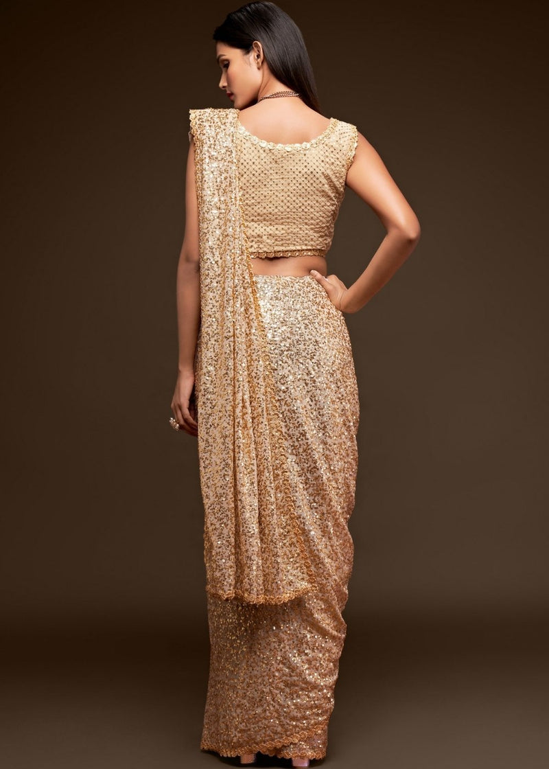Buy broket silk saree for wedding in India @ Limeroad