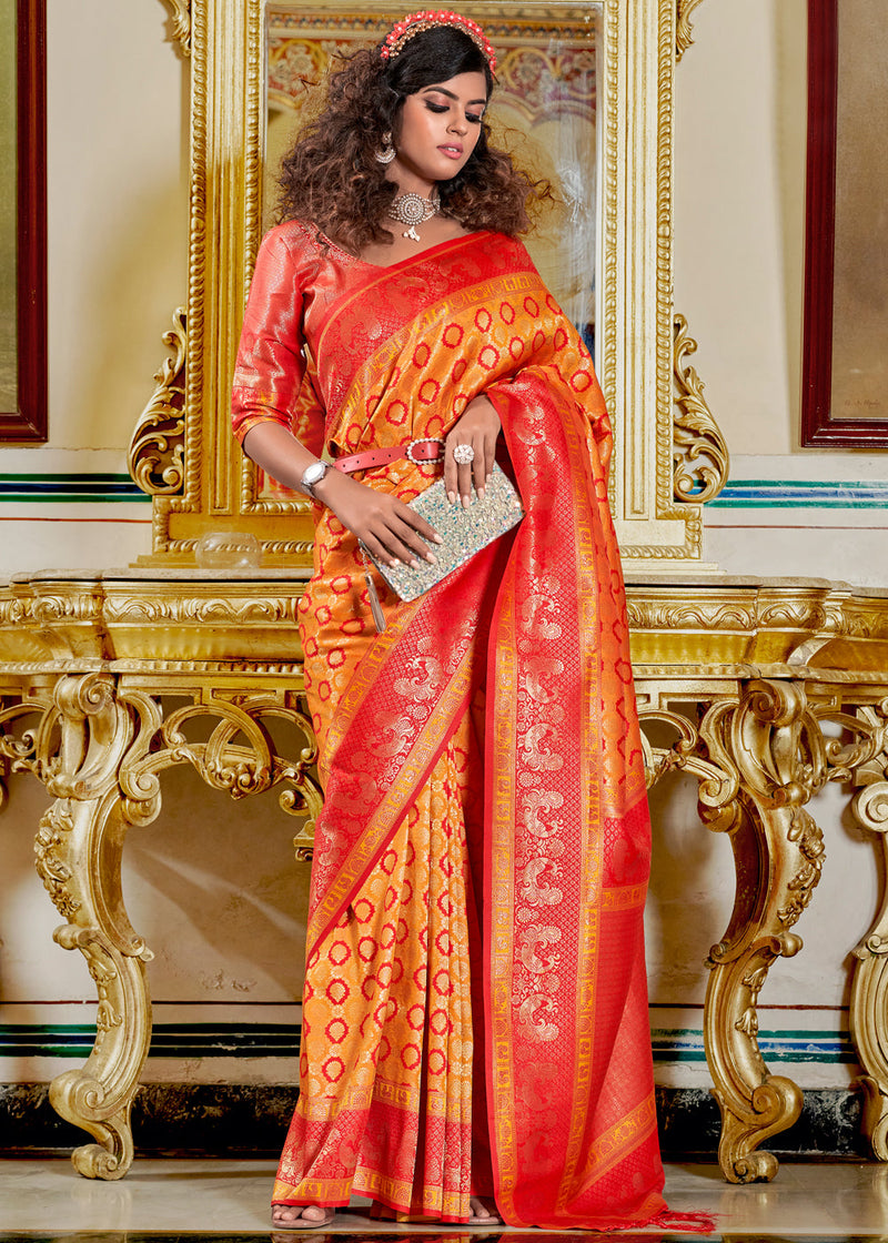 Rose Red Georgette Saree with Sequins and Thread Work - Monastoor- Indian  ethnical dress collections with more than 1500+ fashionable indian  traditional dresses and ethnical jewelleries.