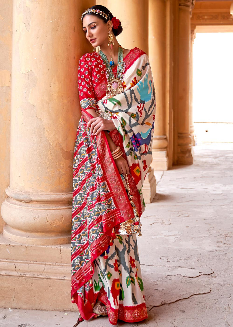 Off White Saree - Buy Trendy Off White Saree Online in India | Myntra