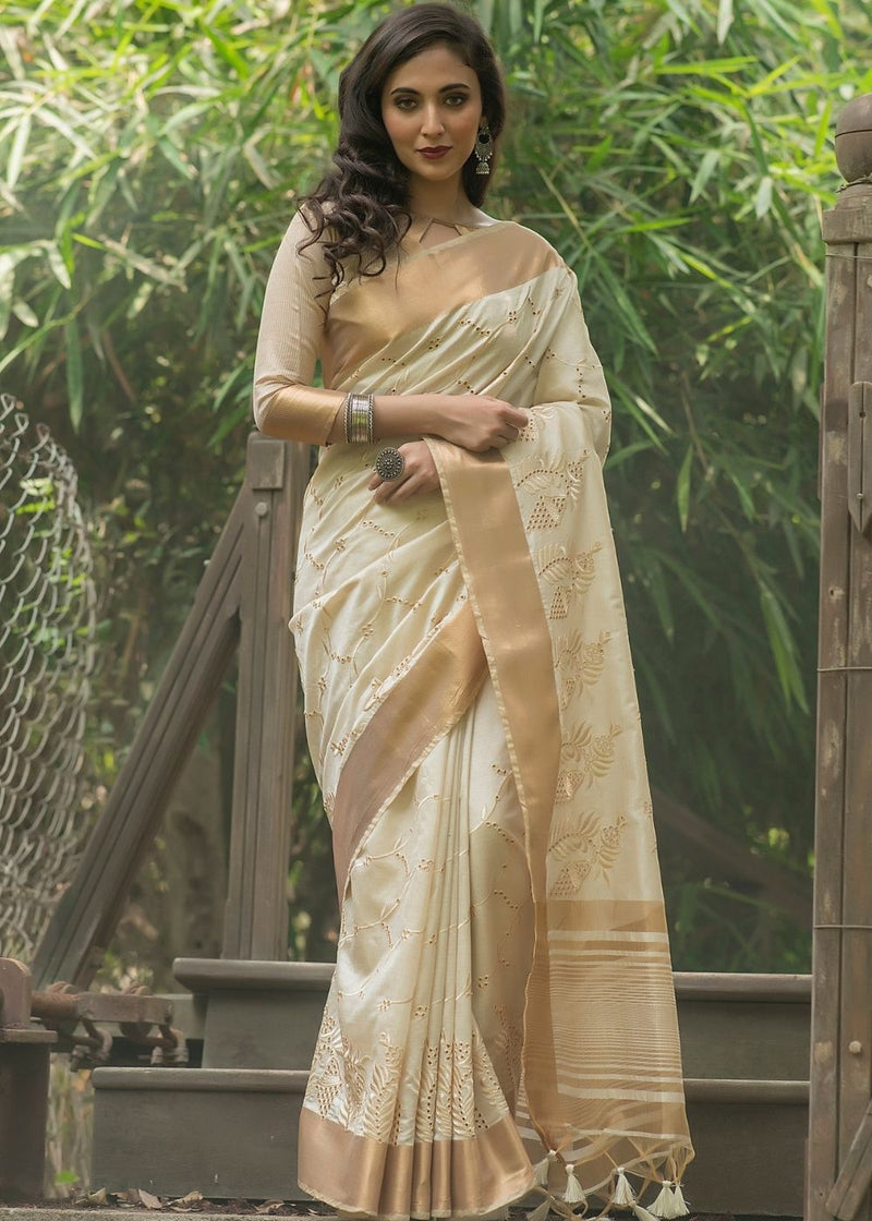 Handloom Tassah Silk Sari From Assam India - Etsy Ireland